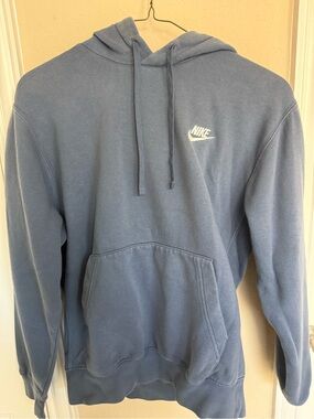 Nike Men’s Light Blue Pullover Hoodie